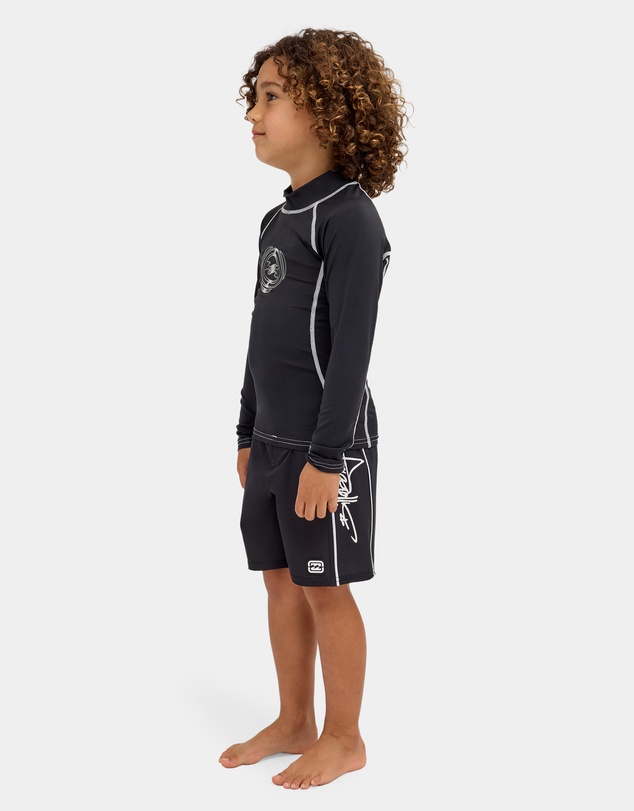 Billabong - Boys 2 to 7 Groms Spec 73 UPF 50 Long Sleeve Rashguard