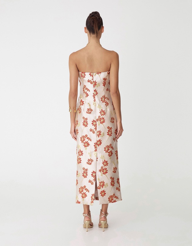 Forcast - Priya Strapless Column Dress