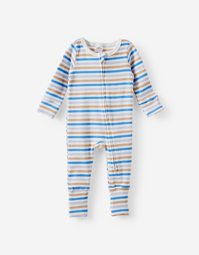 Cotton On Kids - Growie Long Sleeve Zip Romper