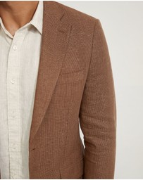 Oxford - Milton Half Lined Linen Cotton Blazer