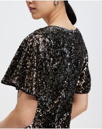 Pink Ruby - Treasure Collective Cap Sleeve Dress