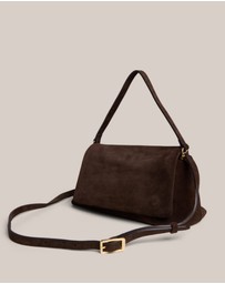 VESTIRSI - Celeste Dark Chocolate Clutch Crossbody Bag