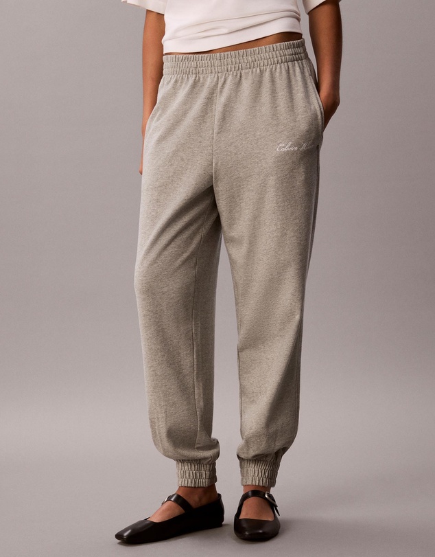 Calvin Klein - Logo Cotton Jersey Heavy Jersey Joggers