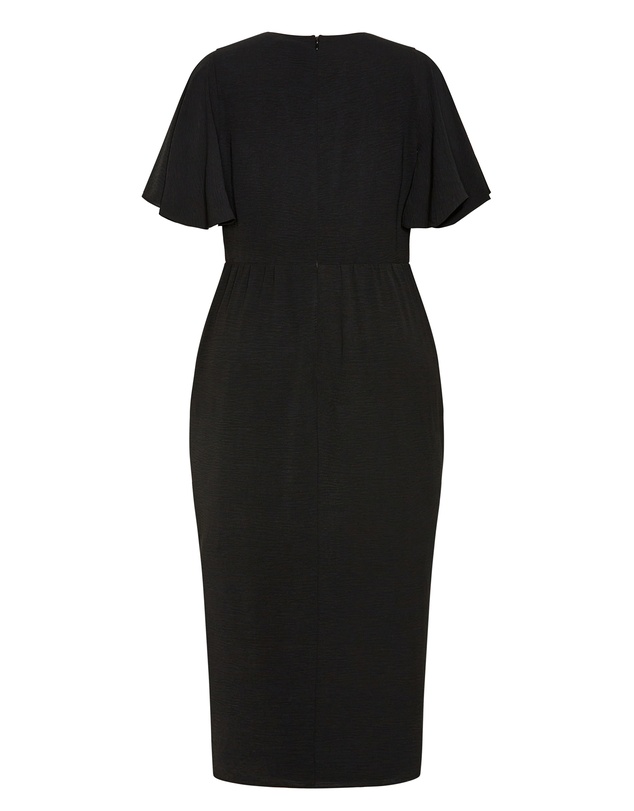 City Chic - Braelynn Drape Maxi Dress