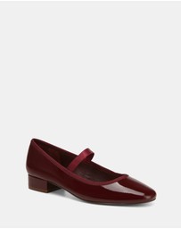 Wittner - Alannah Crinkle Patent Leather Mary Janes