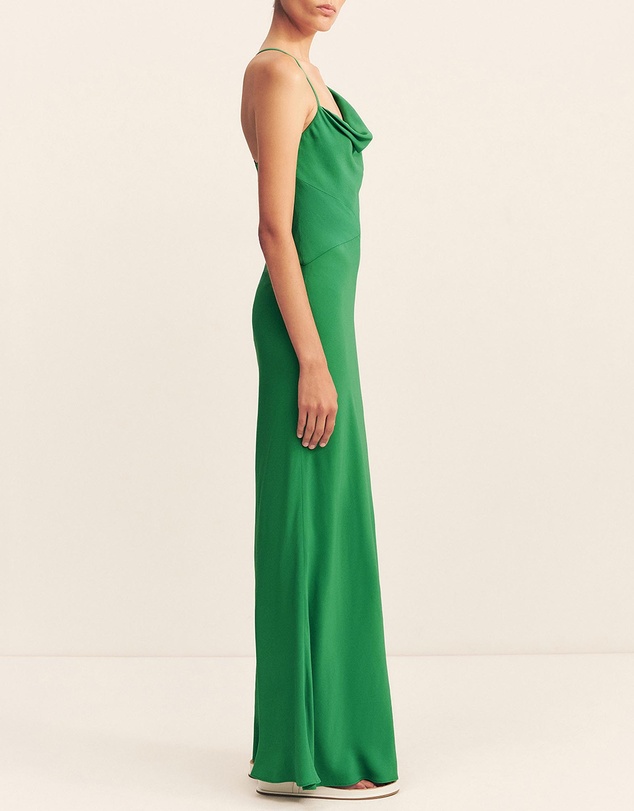 Shona Joy - Rio Asymmetric Cowl Maxi Dress