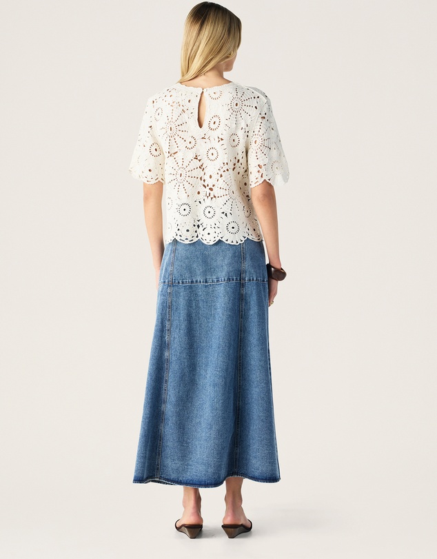 MOS The Label - Anouk Crochet Top