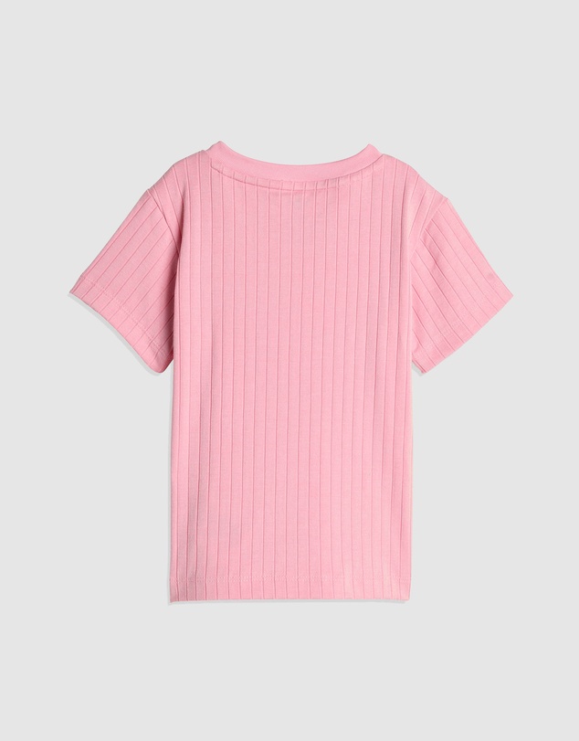 adidas Originals - Regular Wide Rib Shorts and T-Shirt Set - Babies-Kids