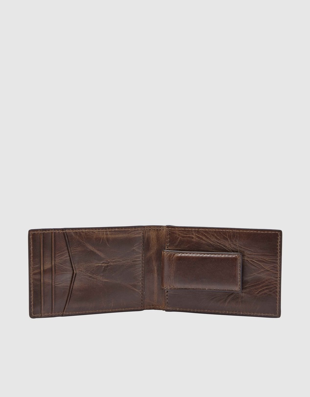 Fossil - Derrick Dark Brown Bifold Wallet