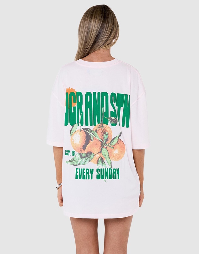 JGR & STN - Sundays Oversized T-Shirt - ICONIC EXCLUSIVE