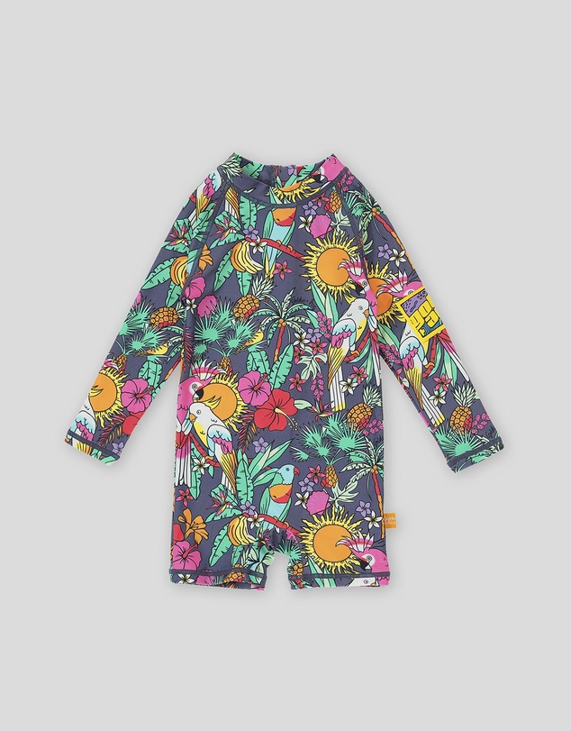 Goldie + Ace - Paradise Short Leg Swimsuit - Babies-Kids