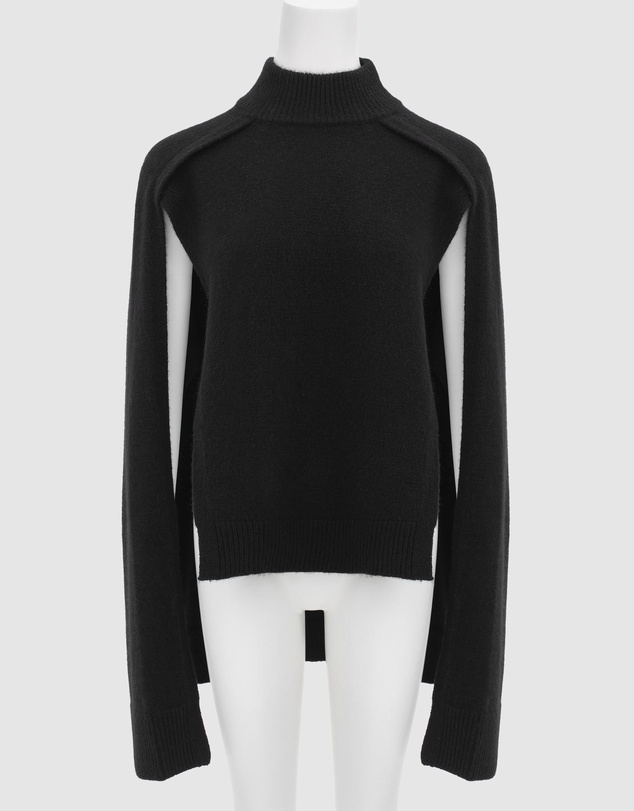 Source Unknown - Noa Wool Cape Sweater