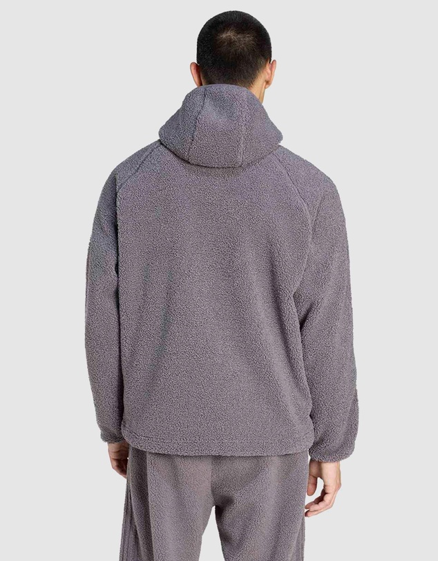 adidas Originals - Borg Fleece Teamgeist 1/4 Zip Hoodie