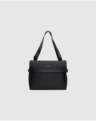 RAINS - OTG Messenger Bag Black