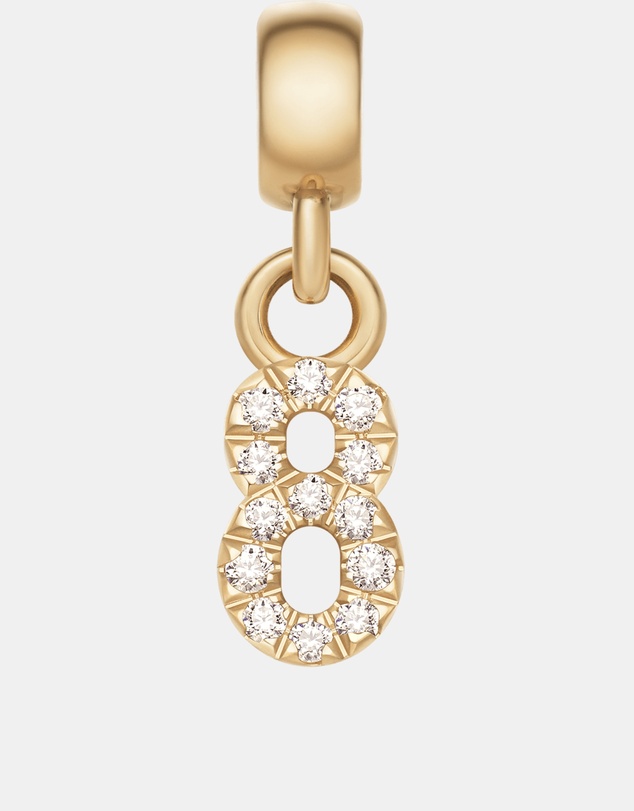 Daniel Wellington - Charm Number with Crystals 8