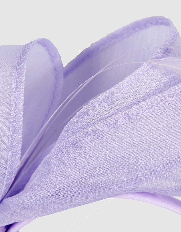 Max Alexander - Organza Lilac Racing Fascinator