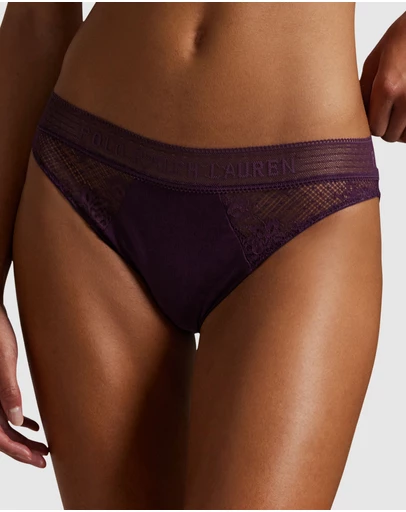 Polo Ralph Lauren - Love Collection Cotton & Lace Bikini Brief