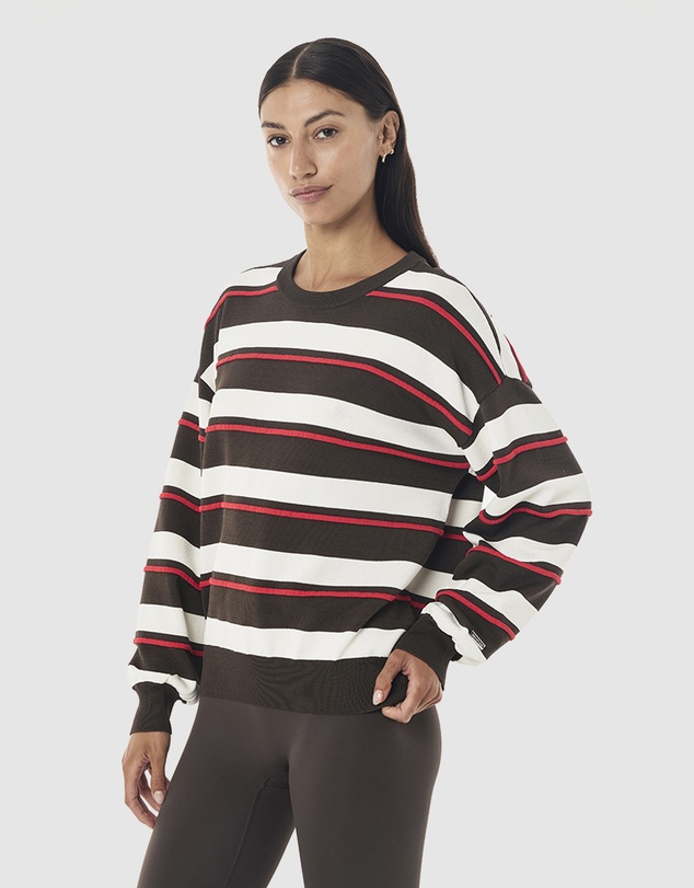 P.E Nation - Retreat Stripe Sweater