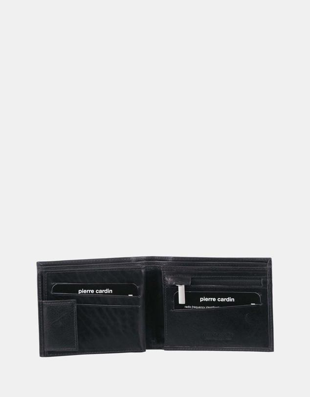 Pierre Cardin - Pierre Cardin Rustic Leather Tri-Fold Men's Wallet