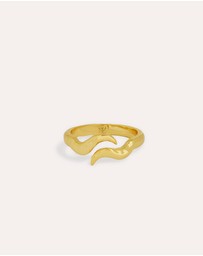 Ottoman Hands - Waterproof Wave Crossover Ring
