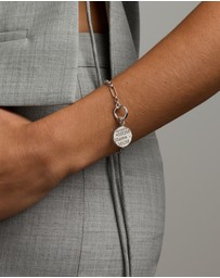 Michael Hill - Mum Circle Cubic Zirconia Pendant in Sterling Silver