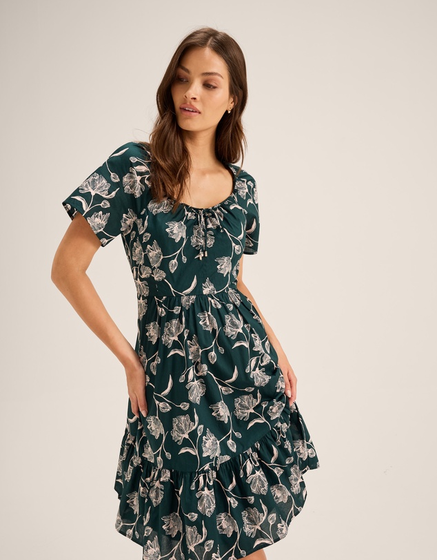 Review - Vinta Floral Mini Dress