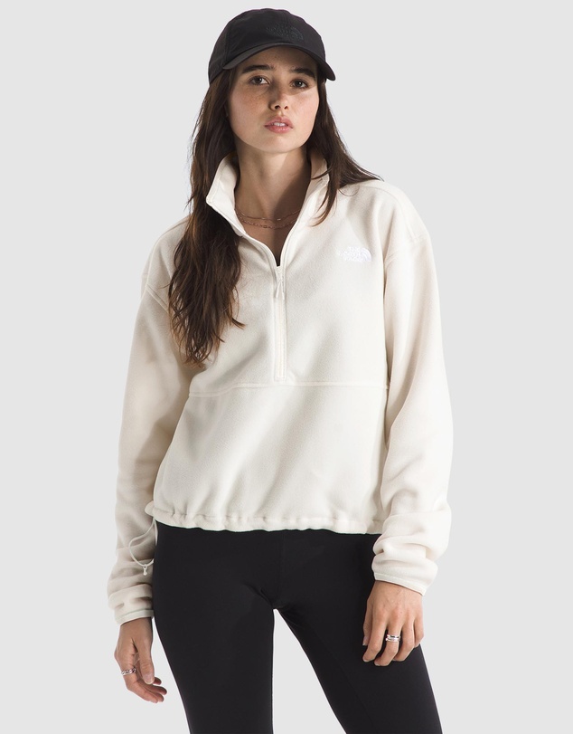 The North Face - Glacier Fleece 1/2 Zip Short Jacket