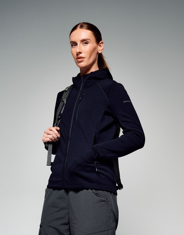 Kathmandu - Ridge Power Stretch Fleece Hood Jacket