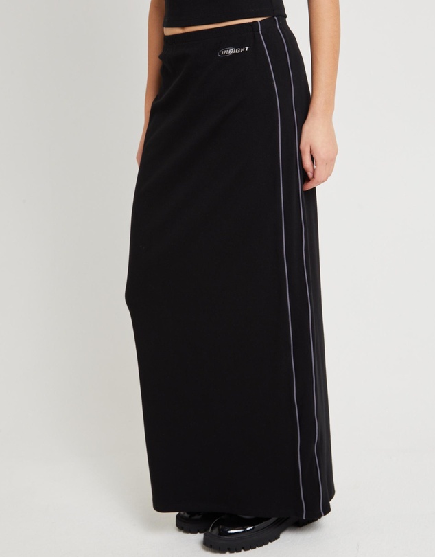 Insight - Pitch Piped Maxi Jersey Skirt