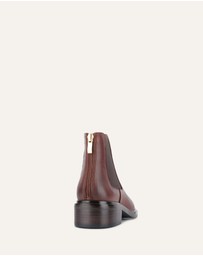 Jo Mercer - Melrose Flat Ankle Boots