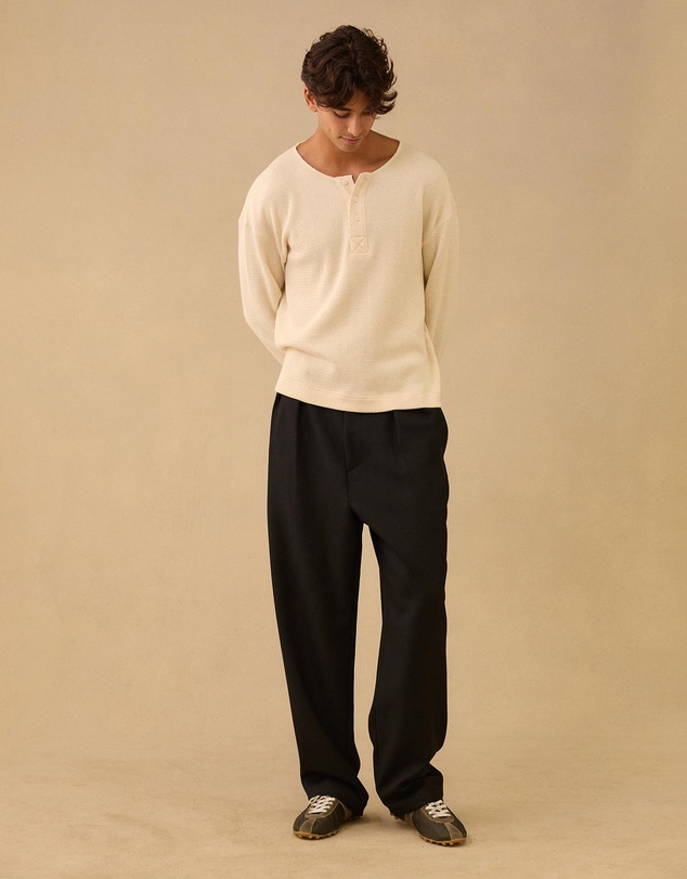 Charlton  - Japanese Waffle LS T-Shirt