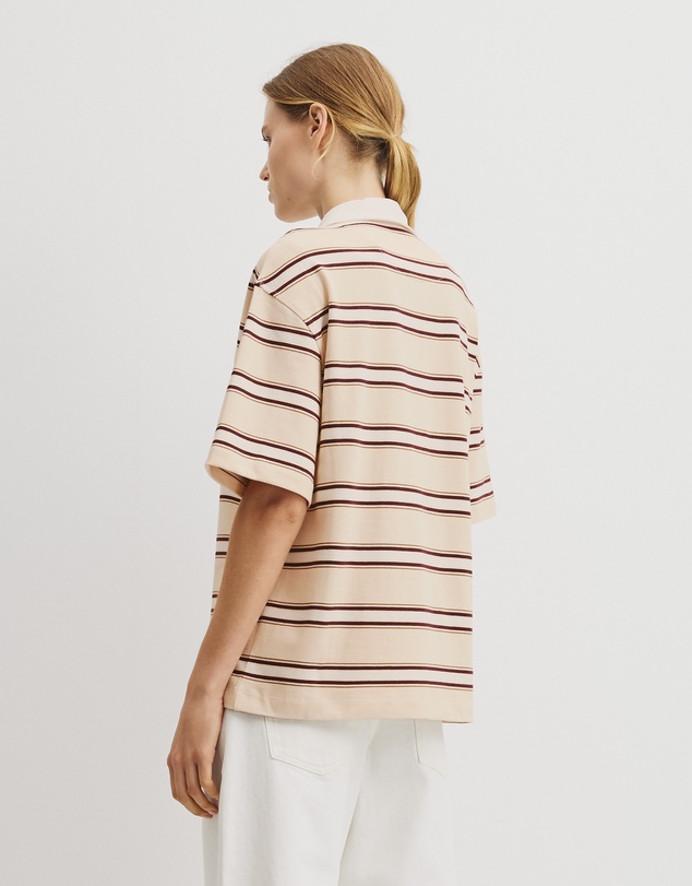 Country Road - Stripe Rugby Polo