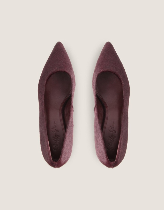 Shelly Shen - Brady High Heel Pumps Burgundy