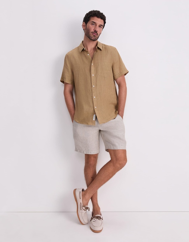 Sportscraft - Caffery Yarn Dyed Linen Short