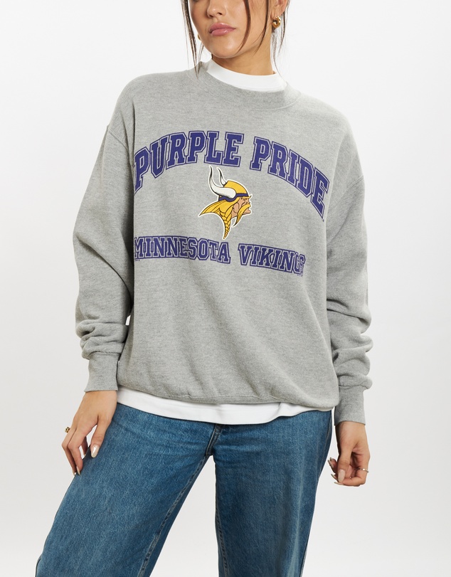 Vintage by The Real Deal - Pre Loved - 1998 NFL Minnesota Vikings Sweatshirt