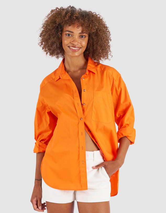 CAMIXA - Poppy Oversize Cotton Shirt