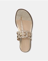 Vionic - Alvana Toe Post Sandal - Gold