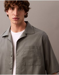 Calvin Klein - Cotton Gauze Relaxed Button-Down Shirt