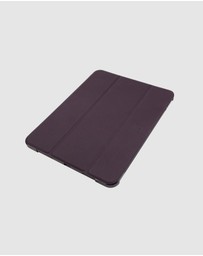 Tucano - Tucano Satin Folio Case Plum for iPad 10th Gen 10.9 2022 with Pencil Holder and Stand