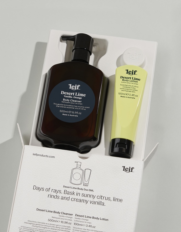 Leif Products - Desert Lime Body Duo SML
