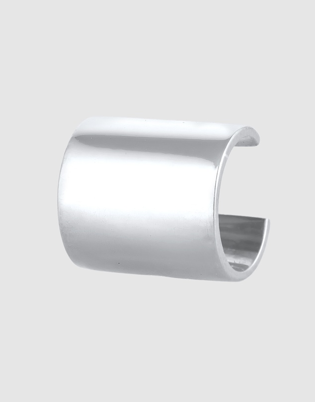 Kuzzoi - ICONIC EXCLUSIVE - Single Wide Ear Cuff in 925 Sterling Silver
