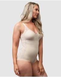 Naturana - Minimiser Cup Shaping Bodysuit With Lace