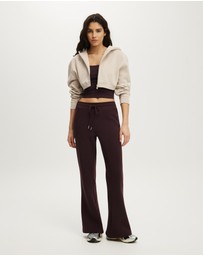 Cotton On Body Active - Plush Micro Cropped Zip Through