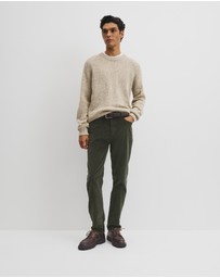 Country Road - Merino Nep Wool Blend Crew Neck Knit