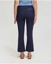 Oxford - Blade Cropped Flared Pants