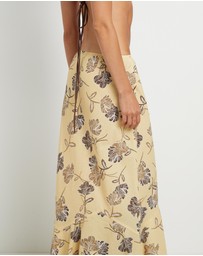 Subtitled - Tanisha Fishtail Maxi Skirt
