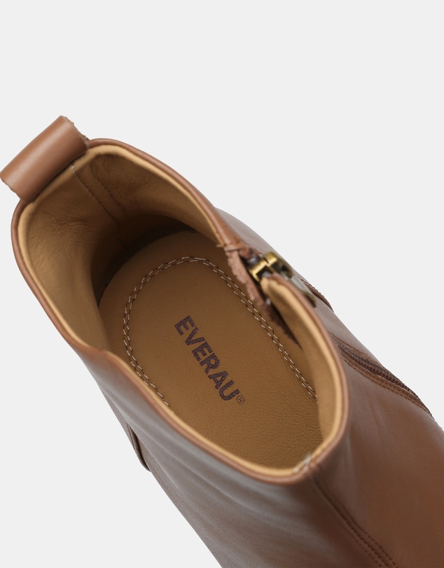 EVERAU - EverAU Ugg Chapple Cow Leather Upper Fashion Boots