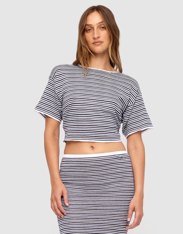 Zulu & Zephyr - Knit Tie Tee