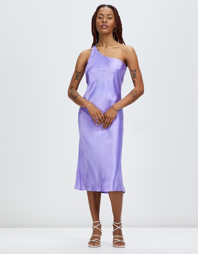 Third Form - Crush Bias One Shoulder Midi