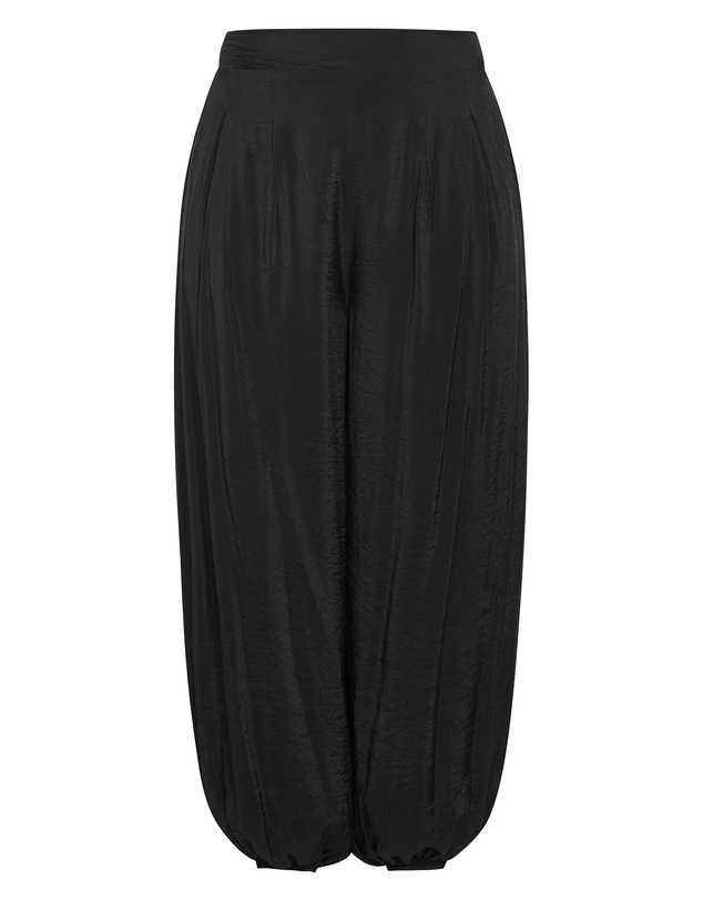 City Chic - Plus size Flow Harem Pant - black